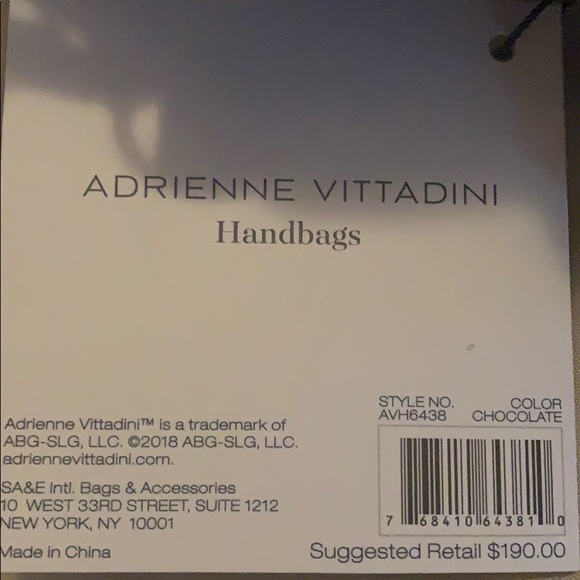 ADRIENNE VITTADINI hand bag / crossbody - Picture 5 of 5